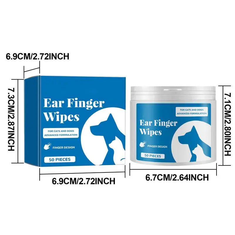 Dog Tear Stain Remover Wipes Travel Size Eye Wipes For Dogs And Cats