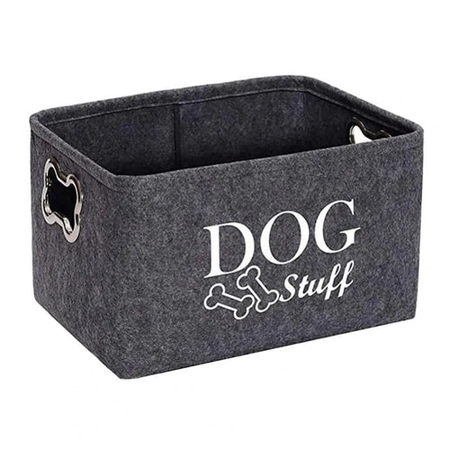 Pet Toy Storage Basket Organizer Pet Toy Storage Box Dog Toy Bin