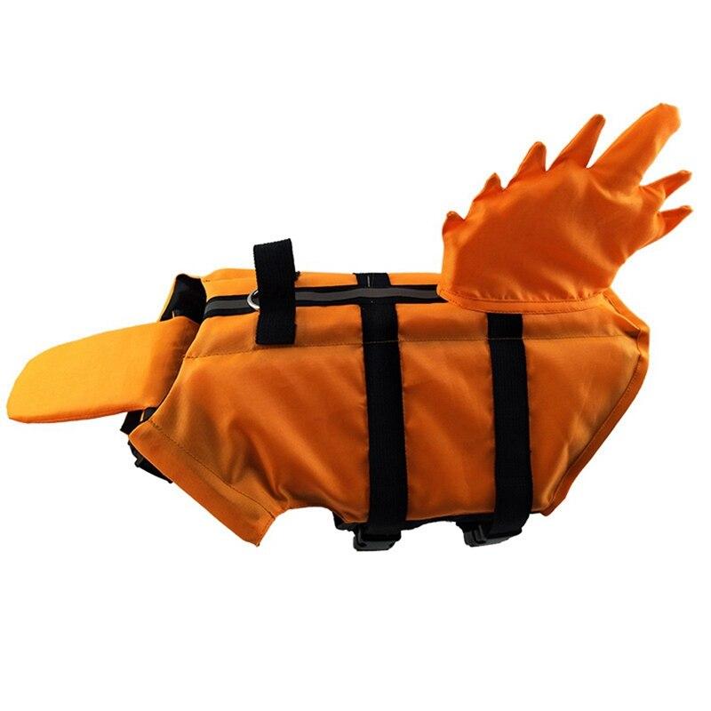 Dog Life Vest Summer Shark Pet Life Jacket Dog Clothes Dogs Swimwear