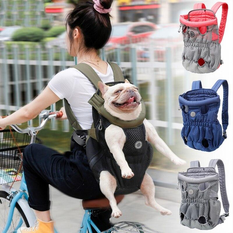 Pet Dog Carrier Backpack Breathable Outdoor Travel Products Bags