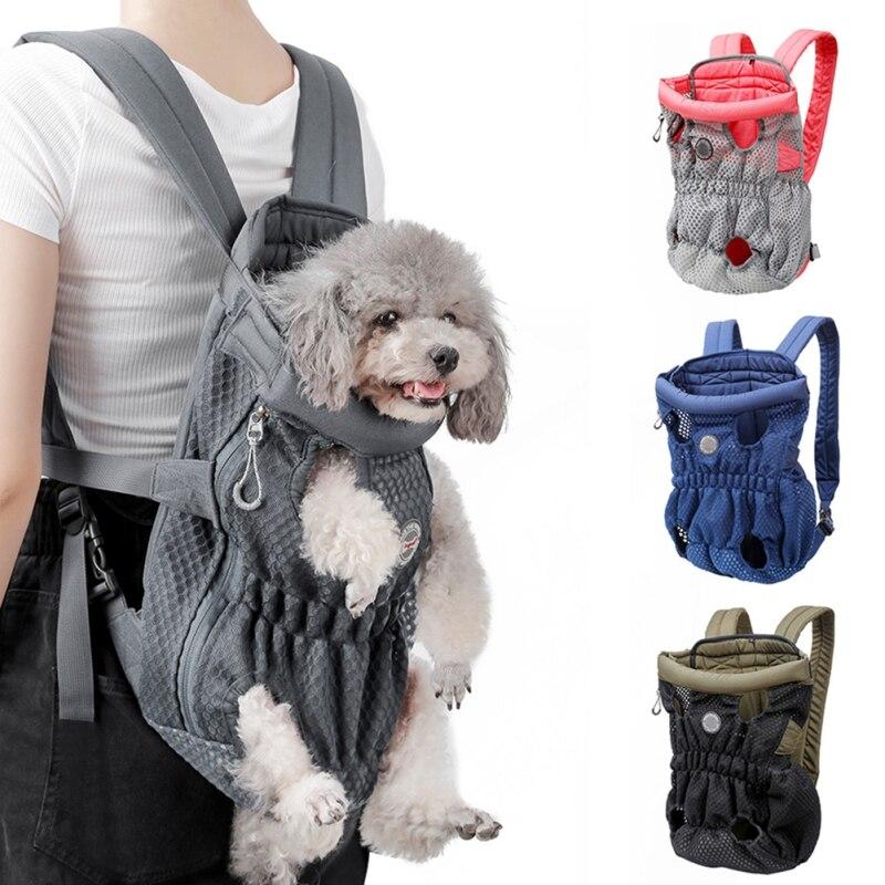 Pet Dog Carrier Backpack Breathable Outdoor Travel Products Bags